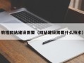宜阳教程网站建设需要（网站建设需要什么技术）